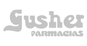 logo farmacias gusher